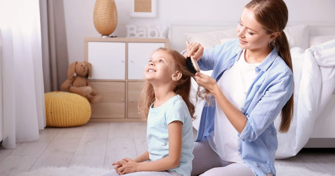 Como desembaraçar o cabelo infantil