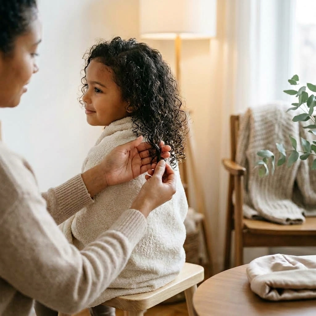 Como Tirar o Frizz do Cabelo Infantil: Causas e Rotina Para Fios Alinhados