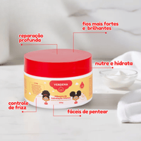 Máscara de Hidratação Cachos Felizes - 240g