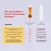 Creme Texturizador Cachos Felizes (290 ml)