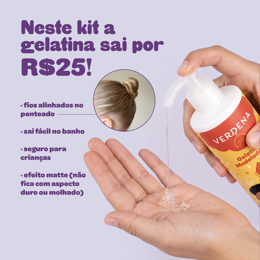 Kit Hidratação Coconut + Gelatina