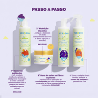 Kit Refil Shampoo, Condicionador e Creme de Pentear - Linha Coconut
