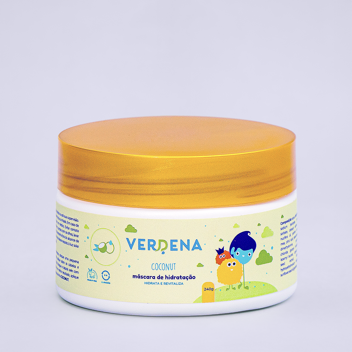 Máscara de Hidratação Coconut - 240g
