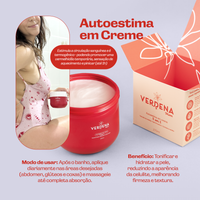 Creme para Celulite e Redutor de Medidas - Autoestima em Creme - 270ml