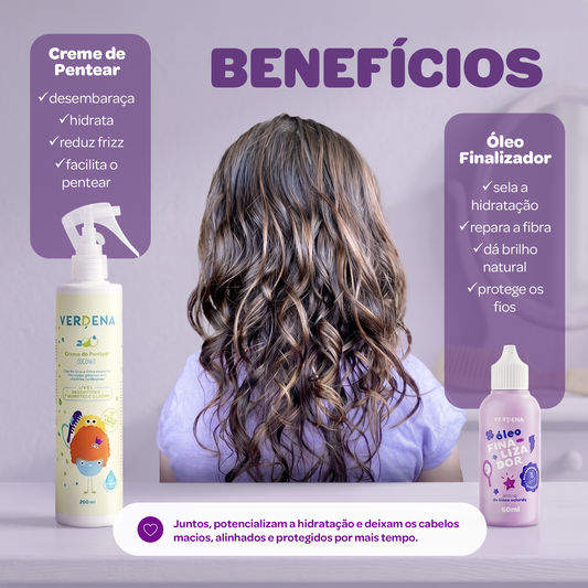 Kit Creme de Pentear Coconut + Óleo Finalizador