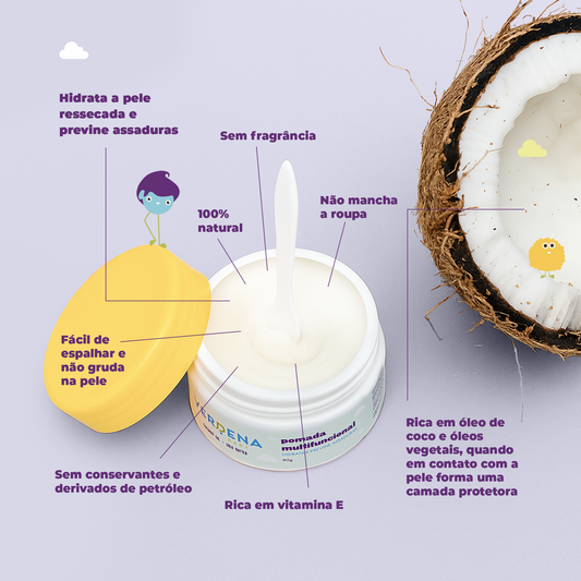 Kit com 2 Pomadas Antiassadura