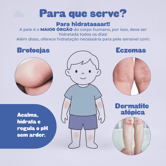 Loção Hidratante Hipoalergênica