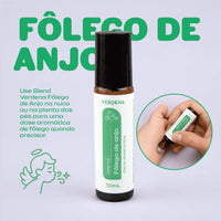 Blend de Óleos Essenciais - Fôlego de Anjo - 10ml